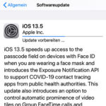 Apple veröffentlicht iOS und iPadOS 13.5 Golden Master