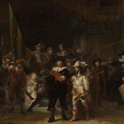 Rembrandts Nachtwache in Hyperauflösung