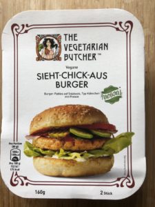 Sieht-Chick-aus Burger von The Vegetarian Butcher