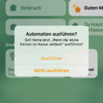 Apple HomeKit: Bug? Automationen müssen in iOS 14 Beta 6 bestätigt werden