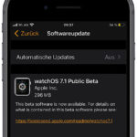 watchOS 7.1 Public Beta