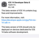 Apple veröffentlicht iOS und iPadOS 14 Beta 8