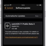 watchOS 7.1 Beta 4