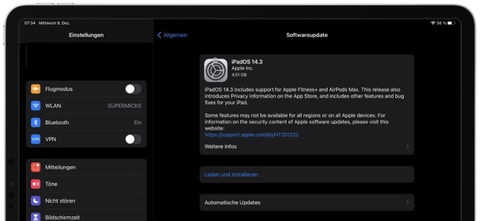 iOS 14.3 Release Candidate