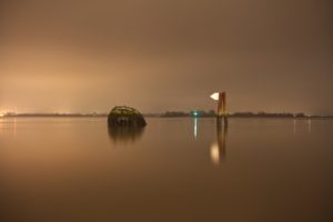 Schiffswrack Uwe - Hamburg Blankenese