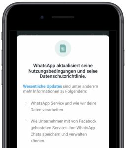 WhatsApp: Verwirrung um neue Nutzungsbedingungen