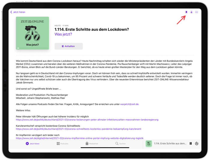 Apple Podcast-App iOS 14.5 Beta 3: Apple veröffentlicht dritte Beta-Version
