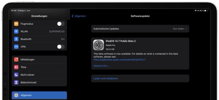 Apple veröffentlicht iOS 14.7 Beta 2 und iPadOS 14.7 Beta 2
