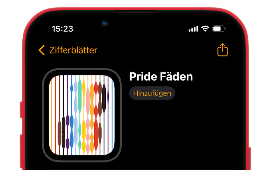 Pride Fäden Apple Watch