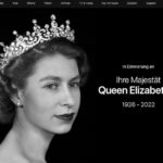 Queen Elisabeth II. Apple